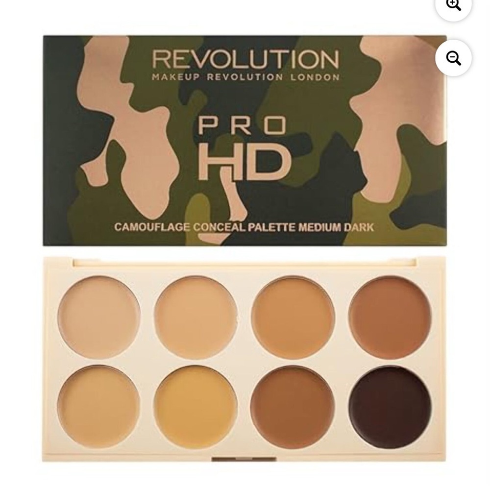 NEW Makeup Revolution Pro HD Camouflage Corrector Palette – Medium Dark